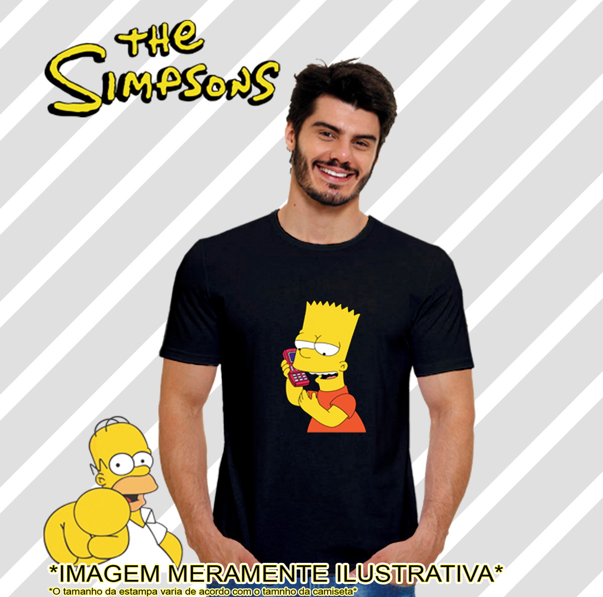 camisetas bart simpsons