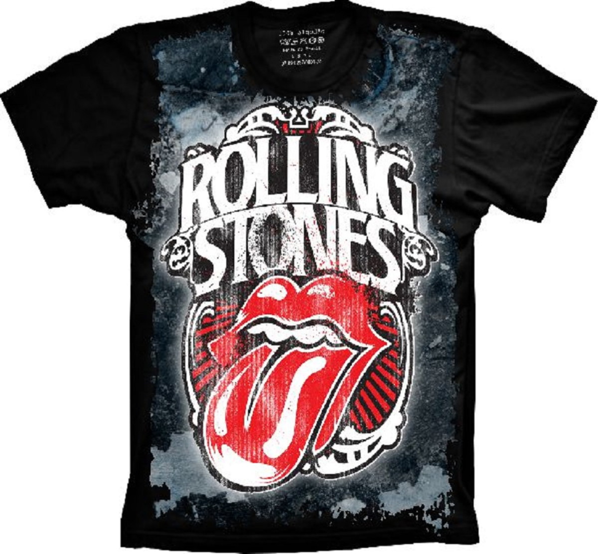 La Iglesia Niño pasión Camiseta Banda de Rock ROLLINGSTONES | Elo7 Produtos Especiais