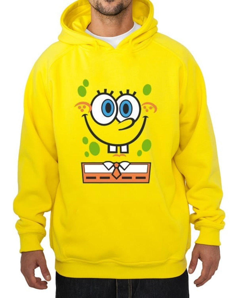 moletom bob esponja feminino