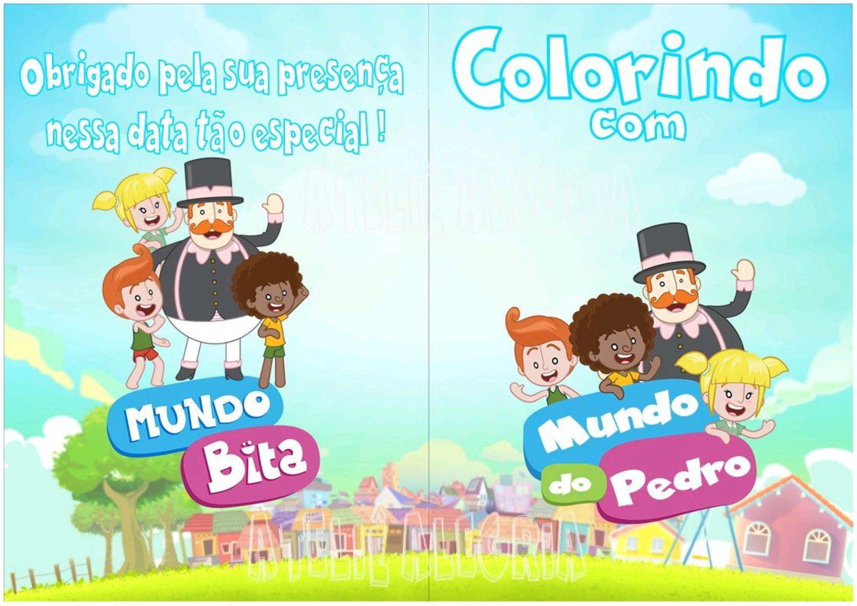 56 Desenhos do Mundo Bita para Colorir e Imprimir Online