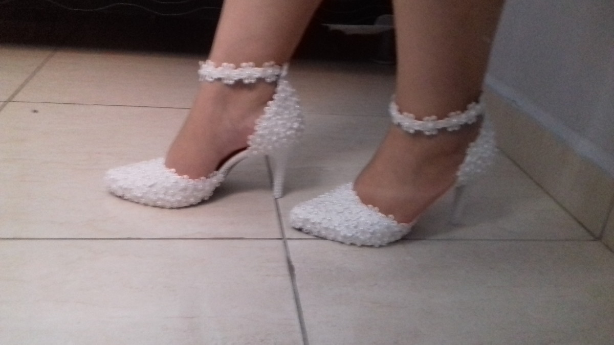 sapato de noiva confortavel