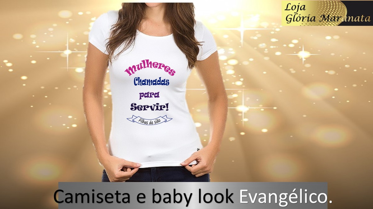 camisa para congresso de mulheres