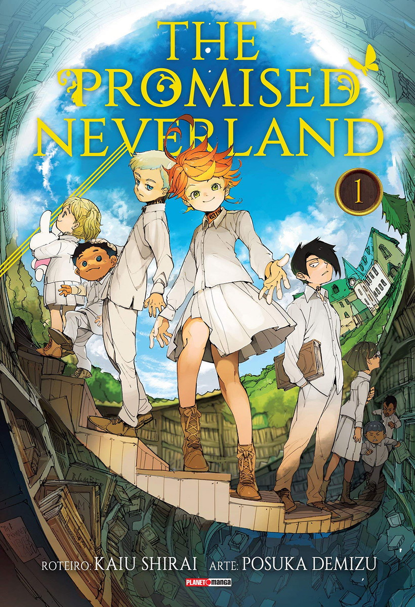 Big Poster Anime The Promised Neverland LO02 90x60 cm