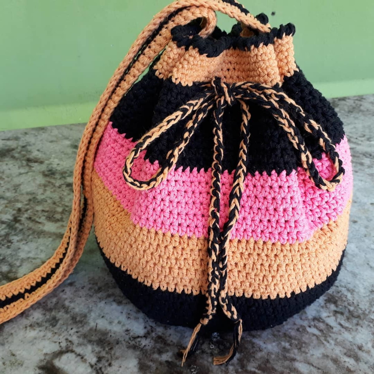 shoulder bolsa croche