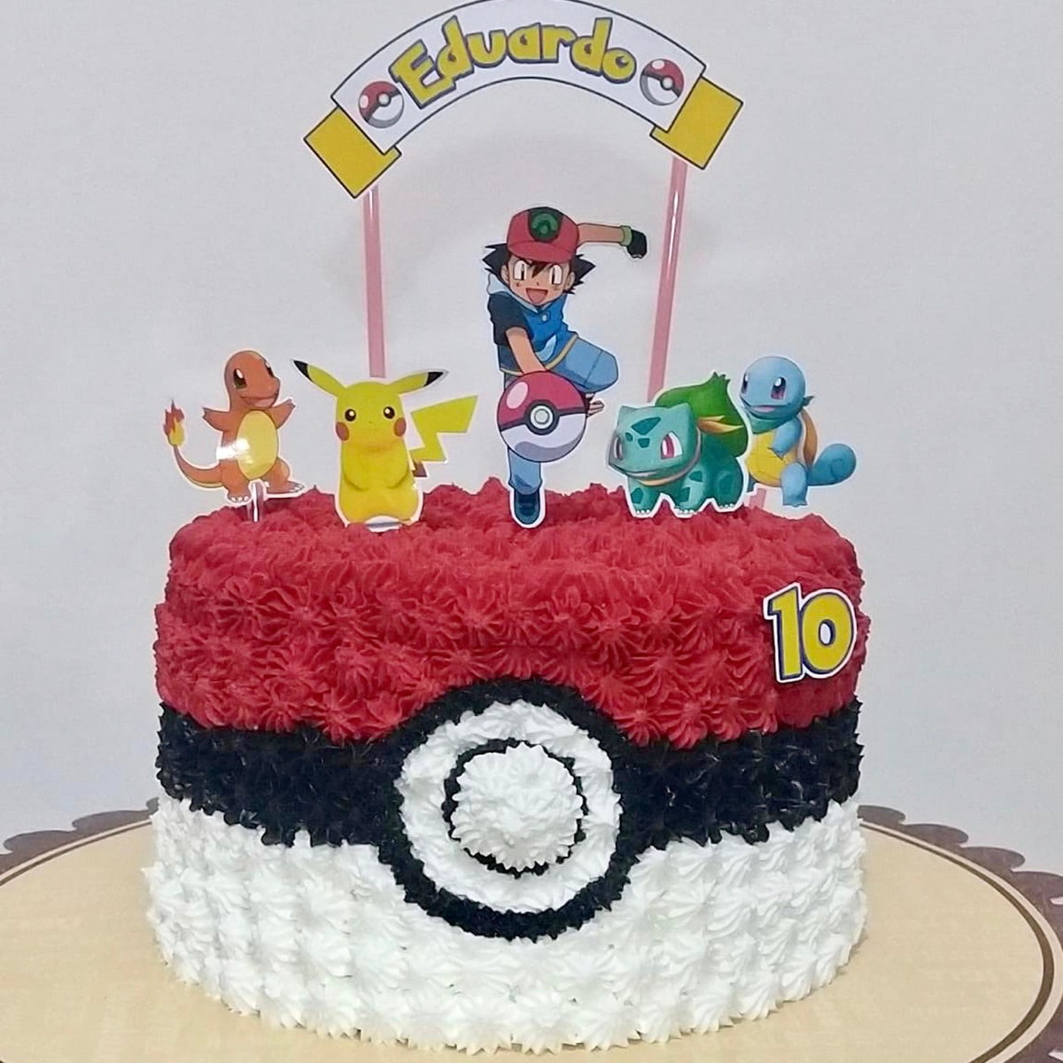 Bolo do pokemon  Compre Produtos Personalizados no Elo7