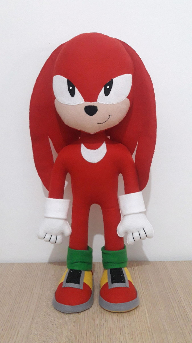 Boneco vermelho sonic