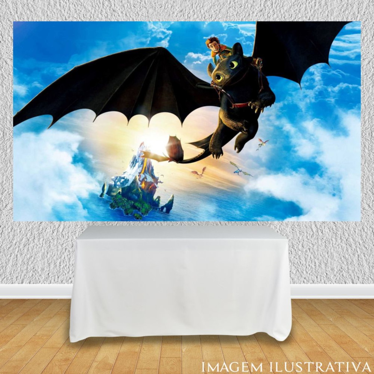 Painel Como Treinar Seu Dragao 100 X 70 No Elo7 Festa Oferta Painel Como Treinar Seu Dragao 100 X 70 No Elo7 Festa Oferta