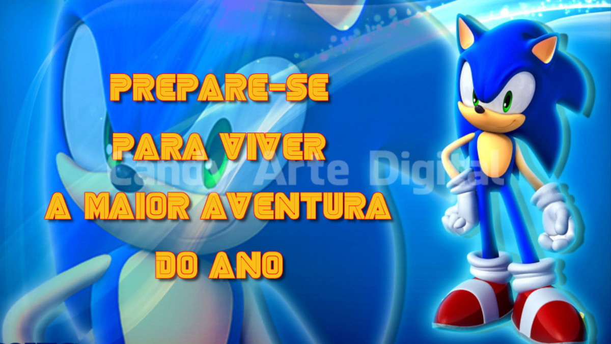 Convite Virtual Animado Aniversário : Super Mario e Sonic