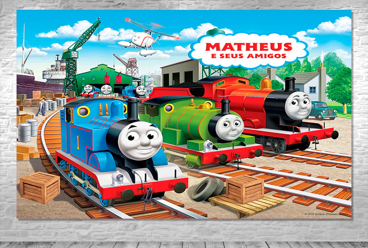 Painel Thomas E Seus Amigos Personalizado Frete Gratis No Elo7 Painel Thomas E Seus Amigos Personalizado Frete Gratis No Elo7