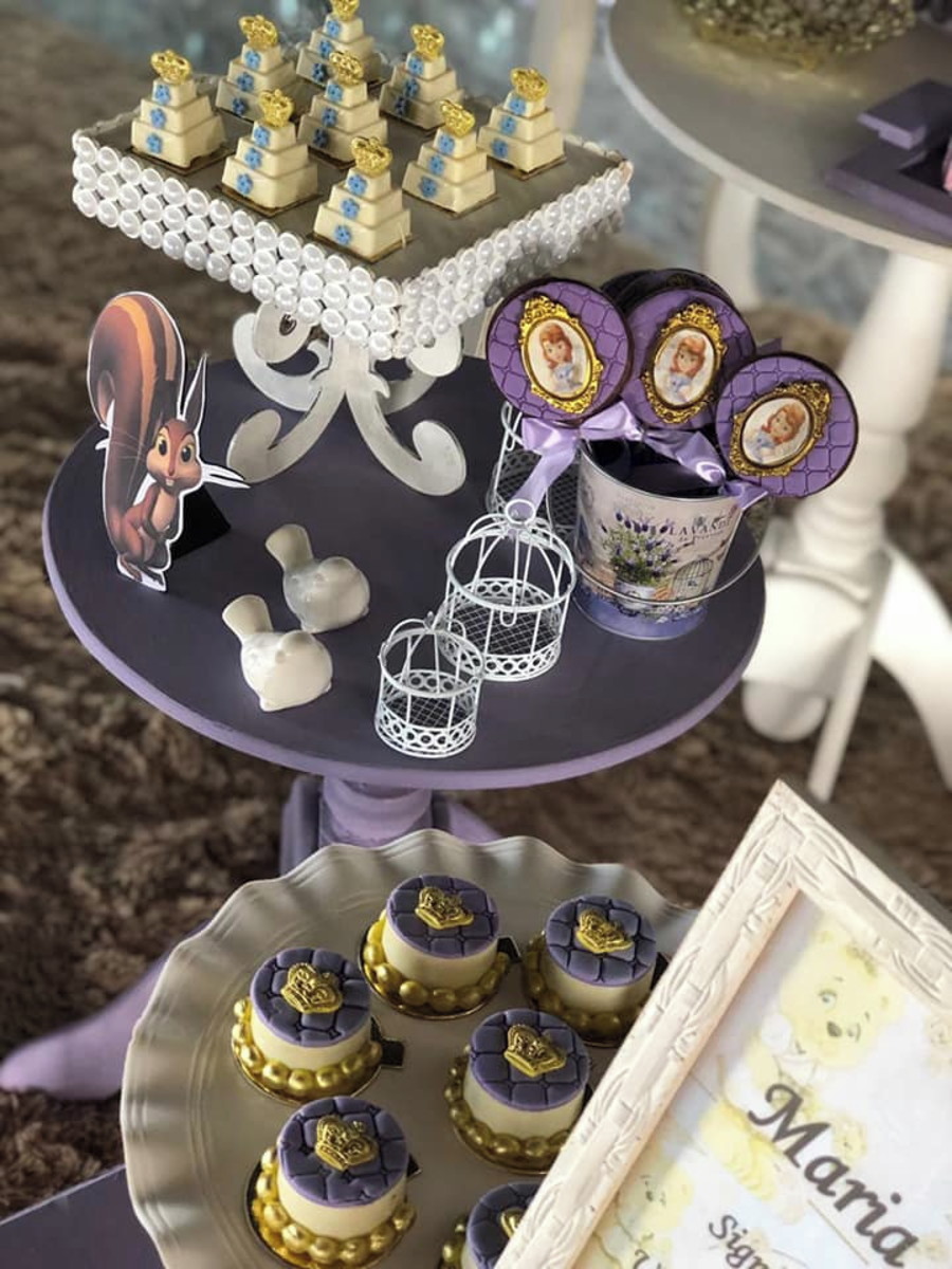 aplique em pasta americana princesa sofia no Elo7 Doces Márcia