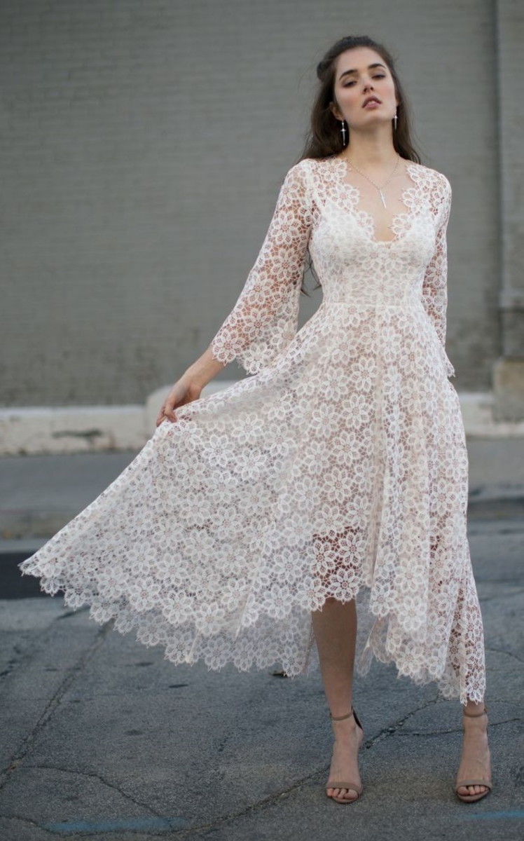 vestido branco boho chic