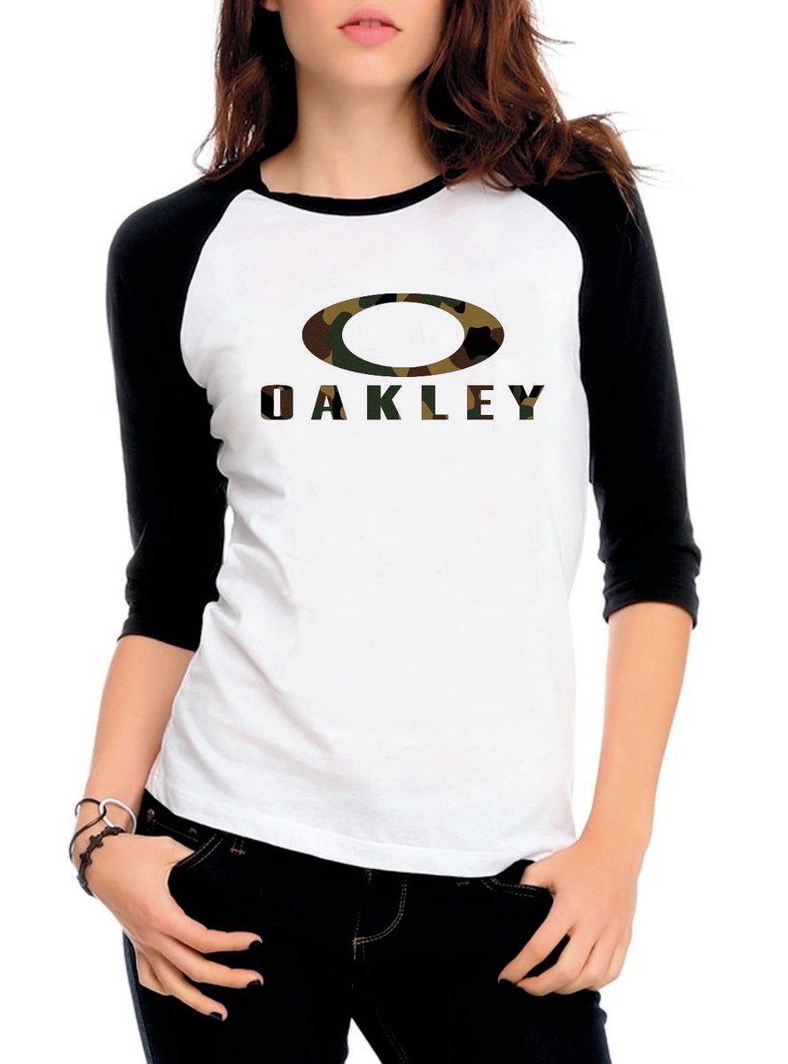 blusa de frio da oakley feminina camuflada