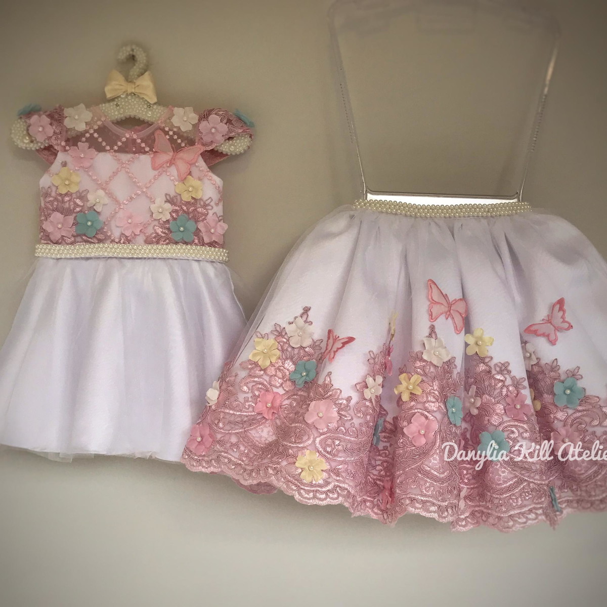 vestido infantil 2 em 1