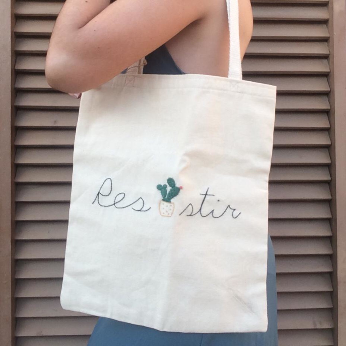 ecobolsa para bordar