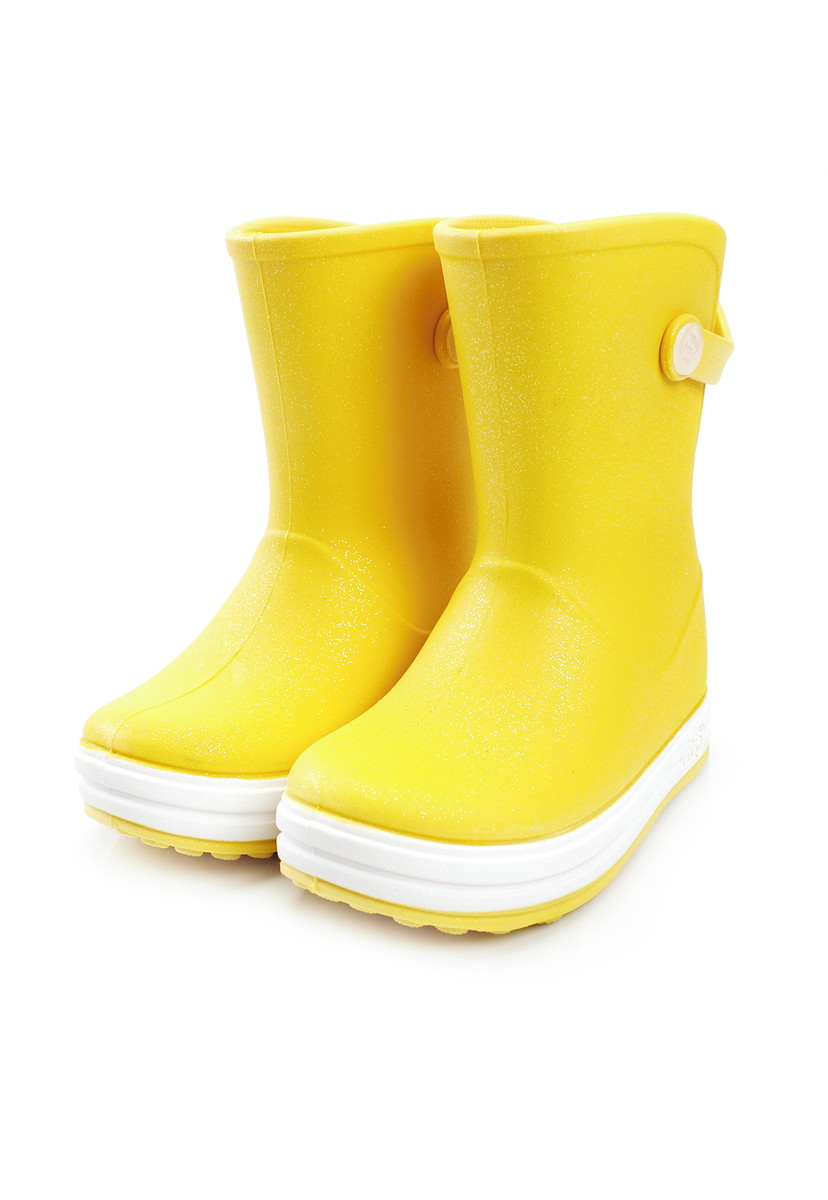 bota de chuva amarela