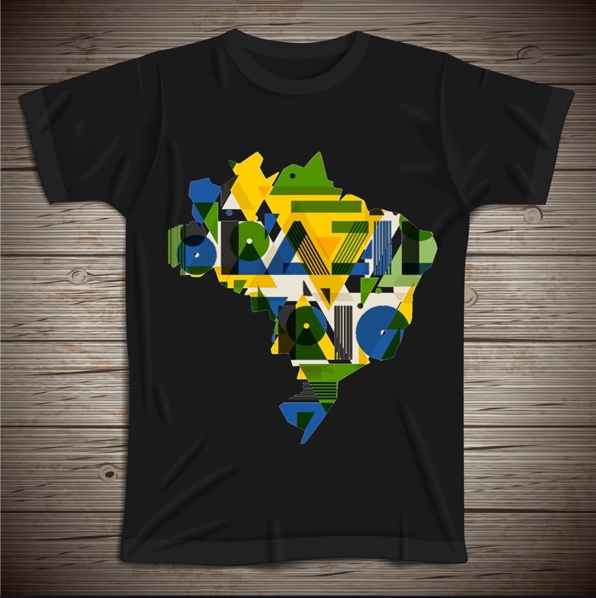 Camiseta Brasil no Elo7 | RA Produtos Personalizados (11641B5)
