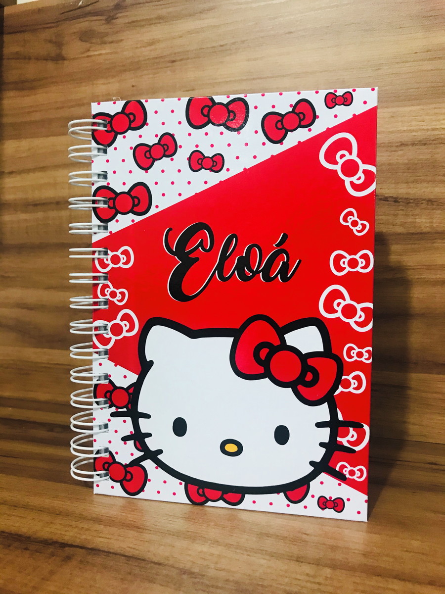 Agenda 2024 Personalizada Hello Kity Elo7 Produtos Especiais
