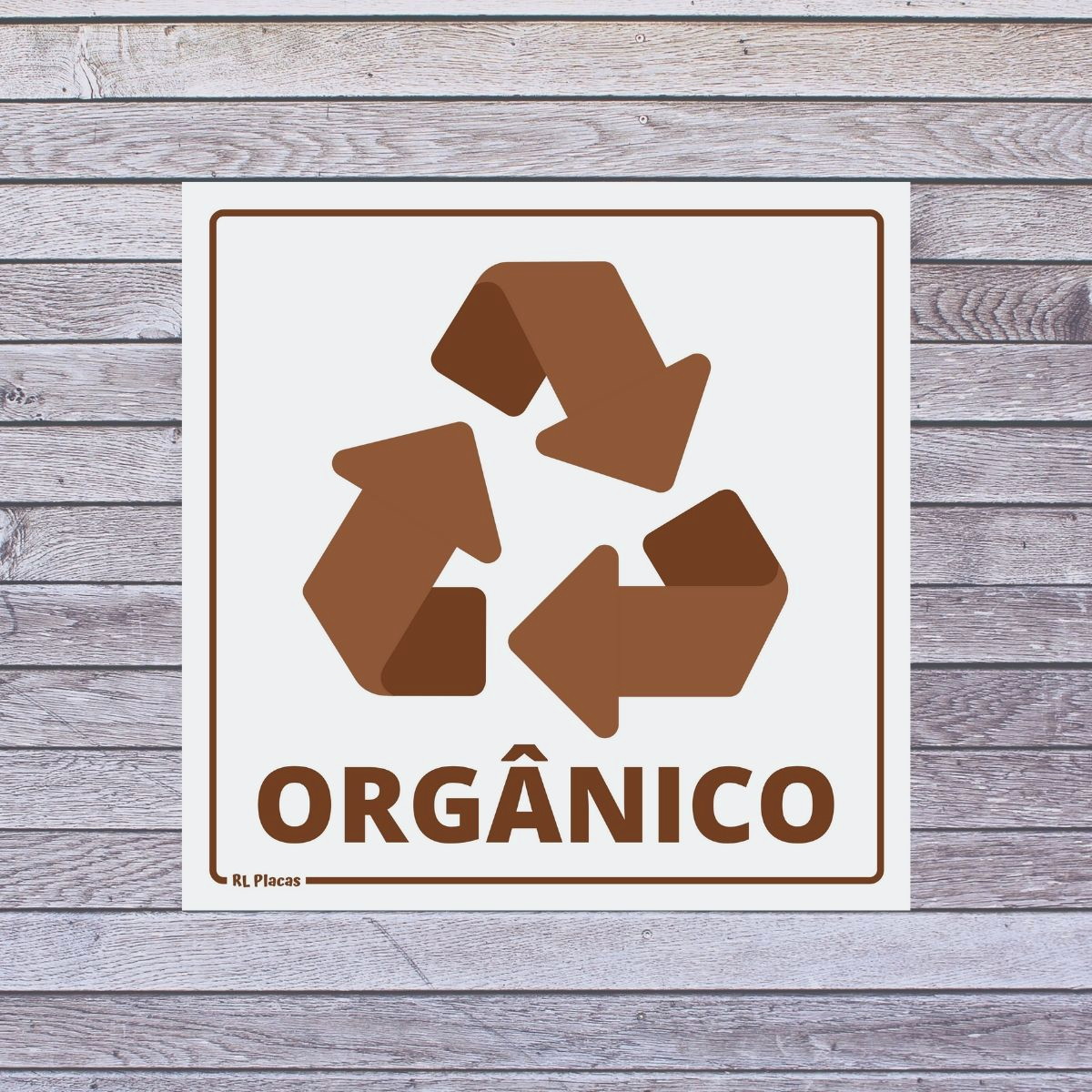 placa reciclagem lixo org nico pictograma no elo7 rl placa reciclagem lixo org nico pictograma no elo7 rl