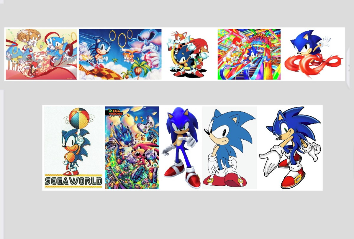 Quadro (44,5X32,5) - Filme Sonic (Novo) - Arena Games - Loja Geek