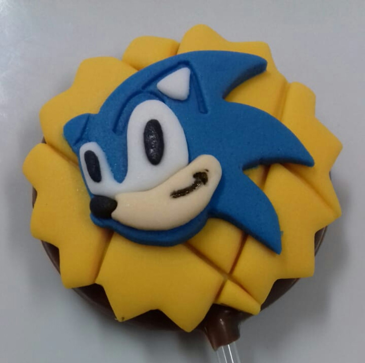 Cortador Pasta Americana Sonic 5 cm no Elo7 Mini Artes 3d (1069DFF)