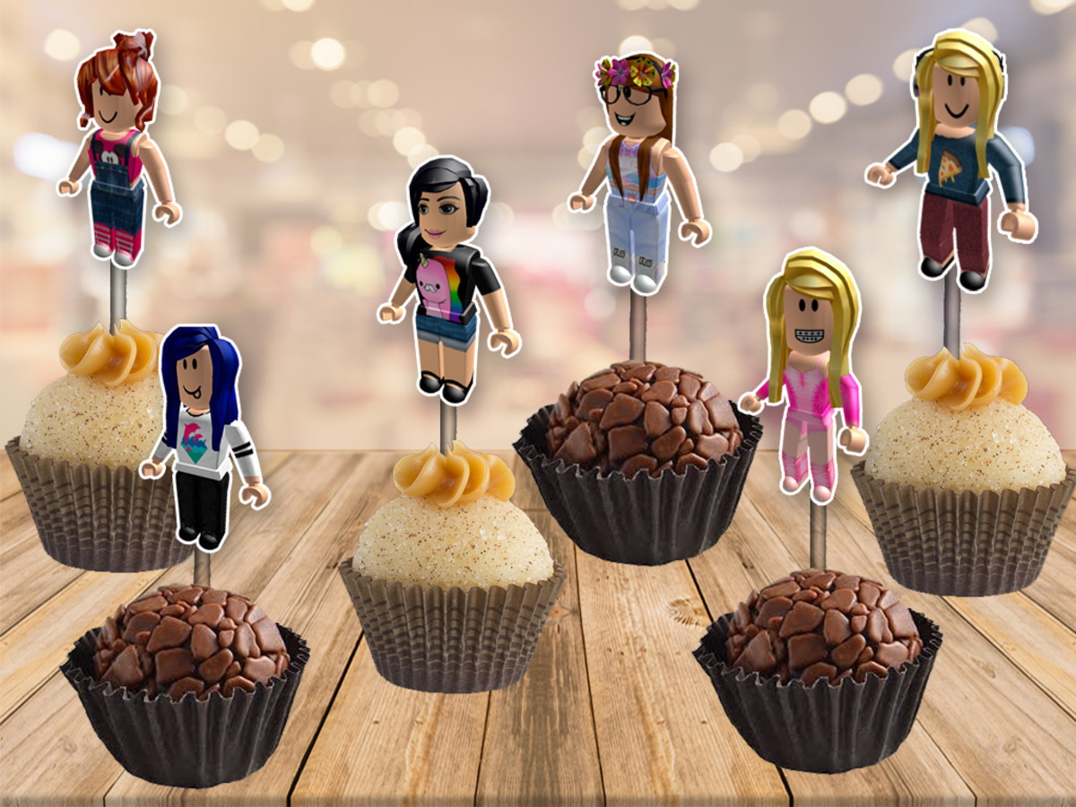 Festa Roblox Feminino: 15 inspirações superfofas - Bolo Guaraná