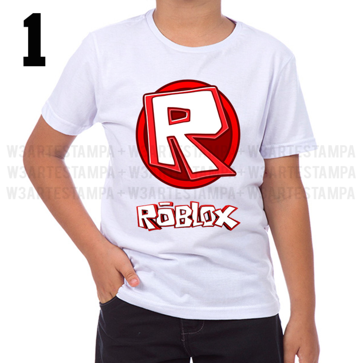 Camisa t shirt roblox brasil