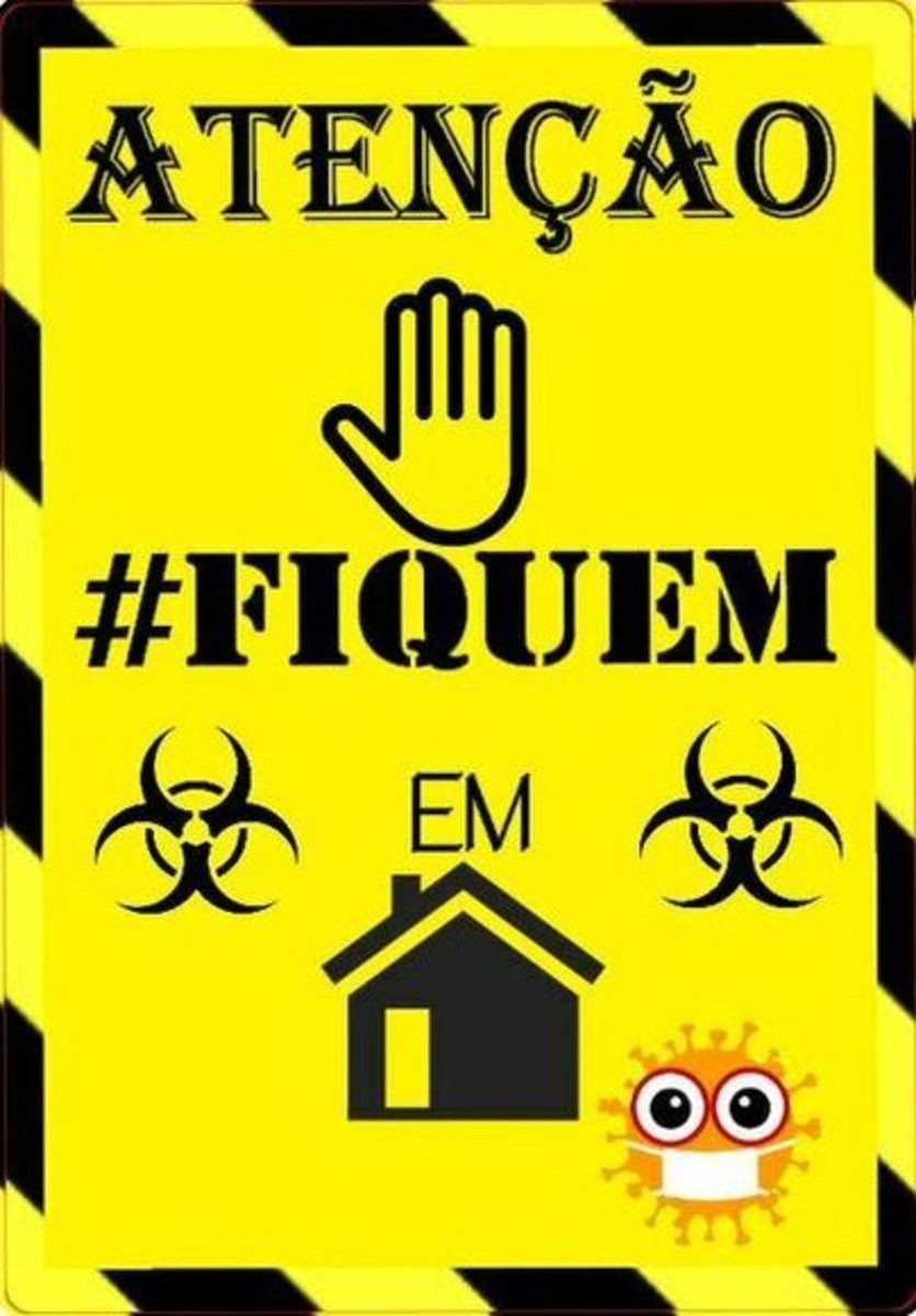 PLACA BANNER A4 PARA PAREDE TEMA - QUARENTENA no Elo7 ...