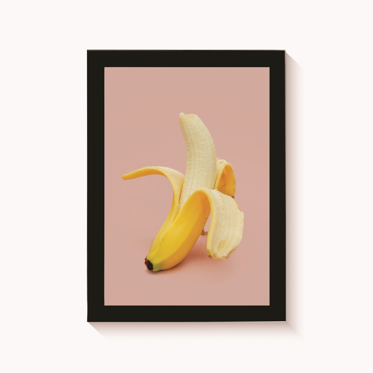 Quadro Decorativo c/ Moldura 20x30 cm Banana Cozinha Copa