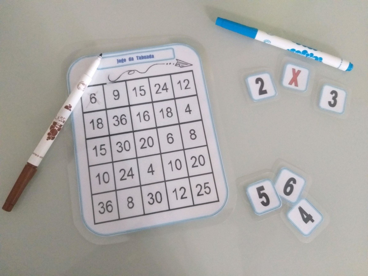 Compartilhando Ideias: JOGOS DA TABUADA - MULTIPLICAÇÃO  Jogo da tabuada,  Jogos matemáticos ensino fundamental, Tabuada