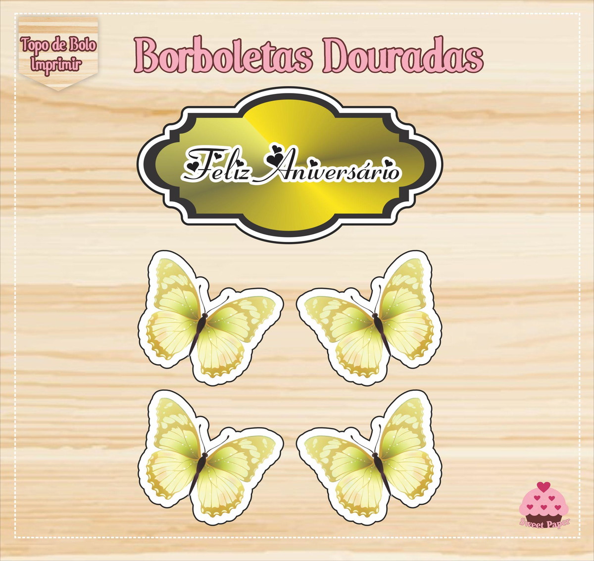 Featured image of post View 23 Topo De Bolo Parabéns Para Imprimir Amarelo