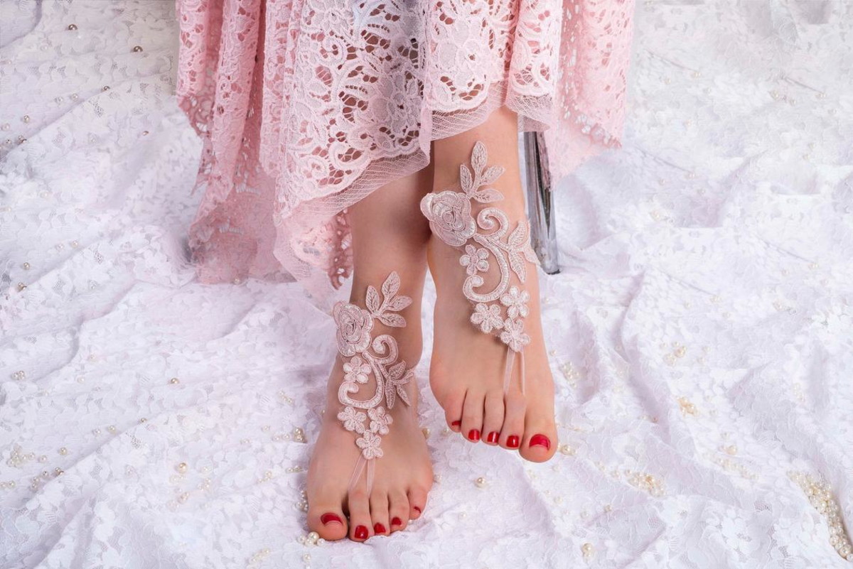 sandalia rosa para casamento