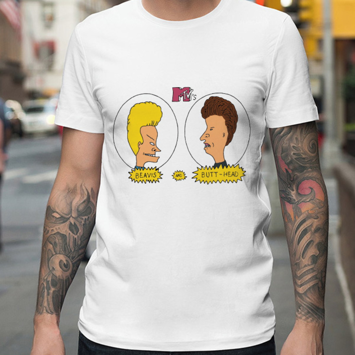 Camiseta Básica Beavis and ButtHead P ao GG Elo7