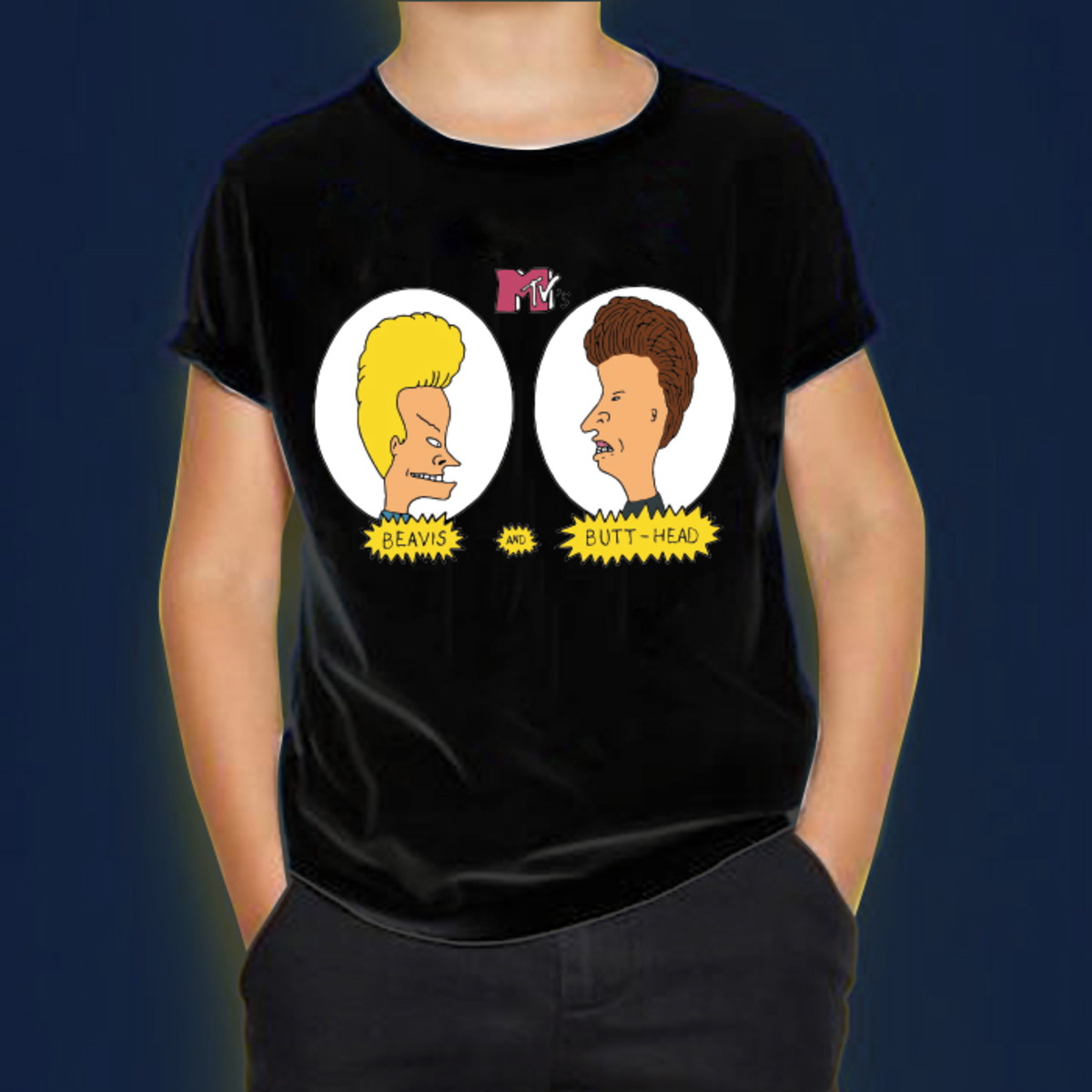 Camiseta Infantil Beavis and ButtHead 14 e 16 Elo7