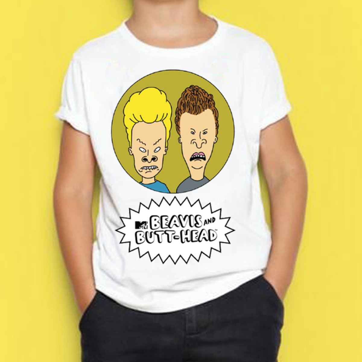 Camiseta Infantil Beavis and ButtHead 14 e 16 Elo7