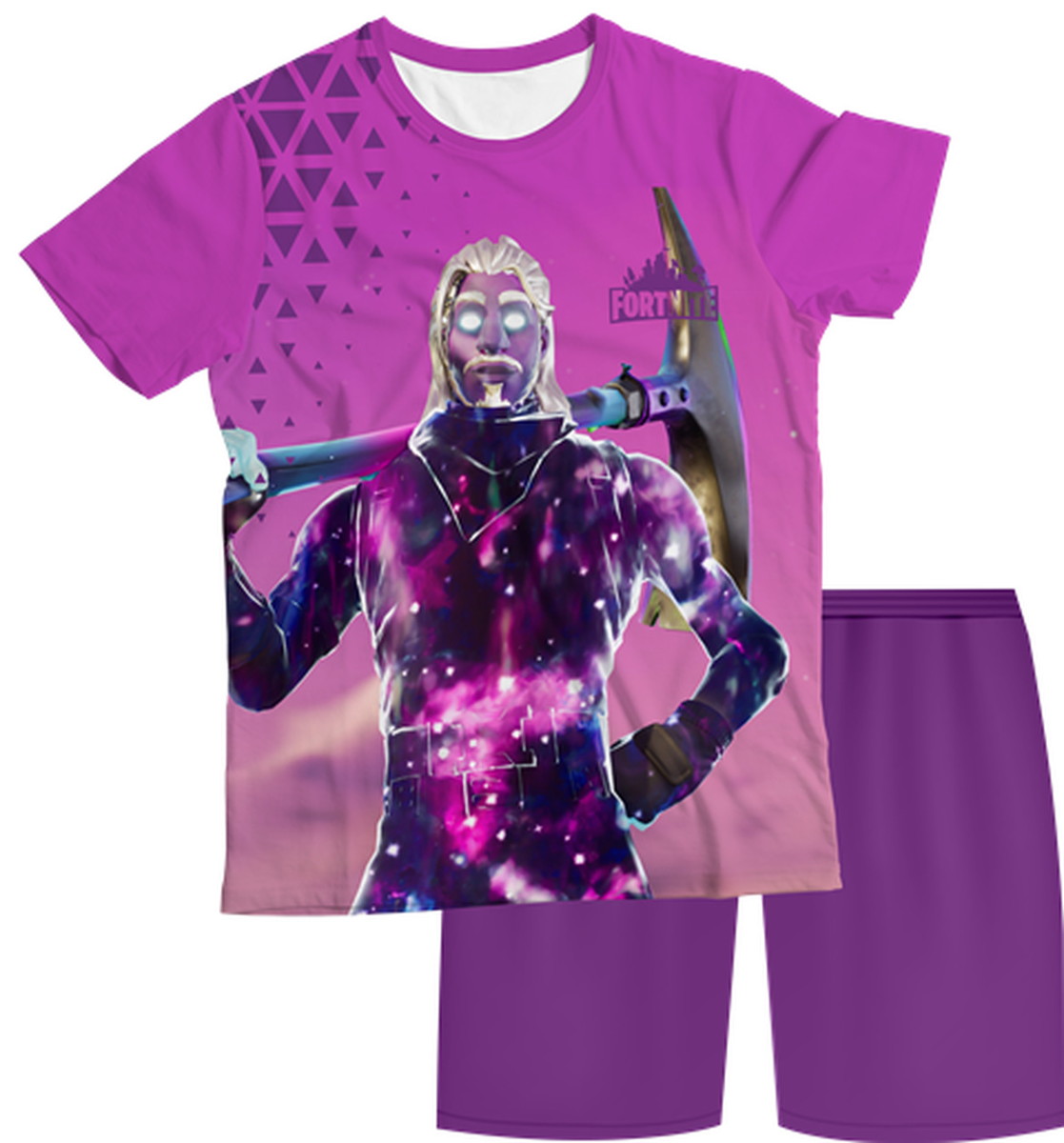 Pijama Infantil Fortnite Galaxy PJMC Elo7 Produtos Especiais