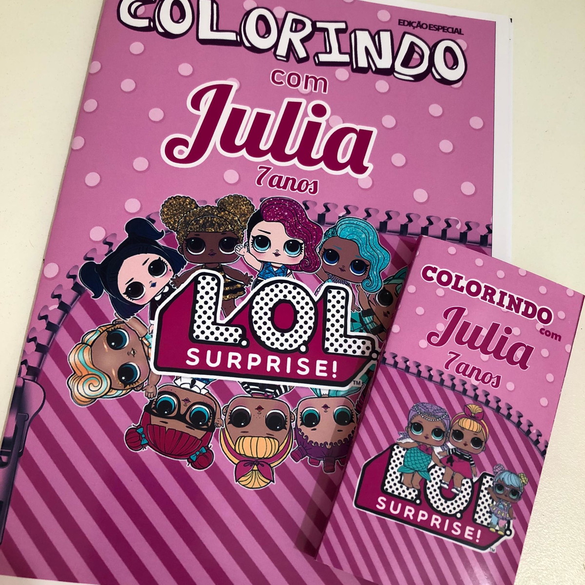 Revista De Colorir Lol Surprise 10 Unidades.