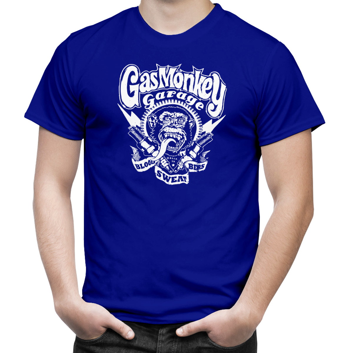Camiseta Tradicional Masculina Gas Monkey ref-5 100% Algodão no Elo7 - Fernando Guedes (1350503)