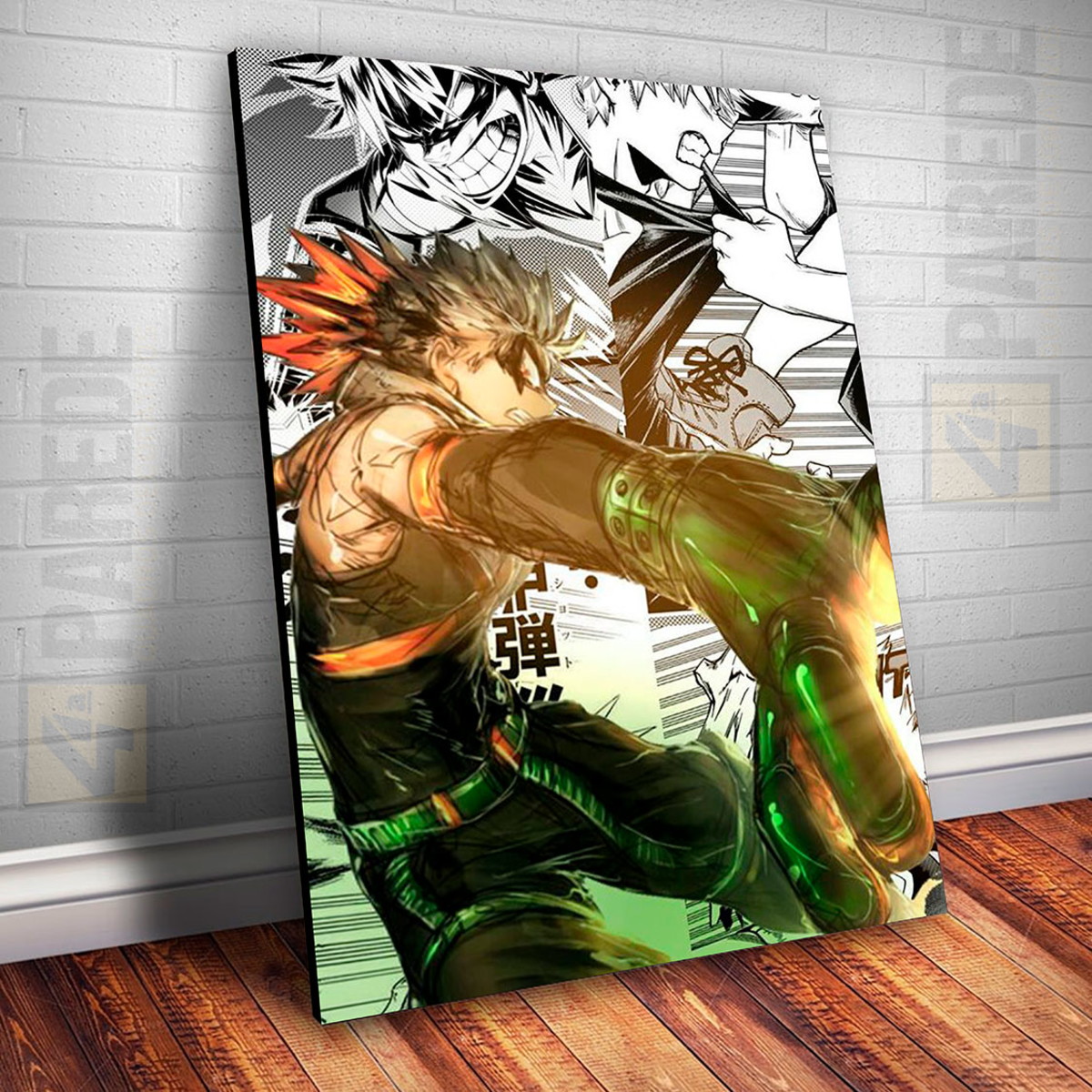 Placa Decorativa Boku no Hero Academia A290 no Elo7