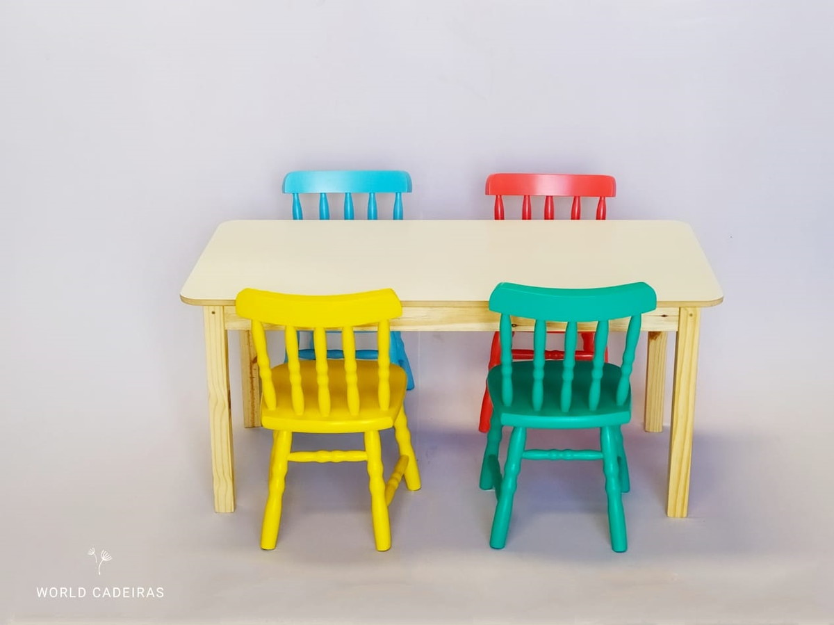 Mesa Y Sillas Infantil Desde 4 A 7 Años Mesa Y Sillas Infantil Desde 4 A 7 Años