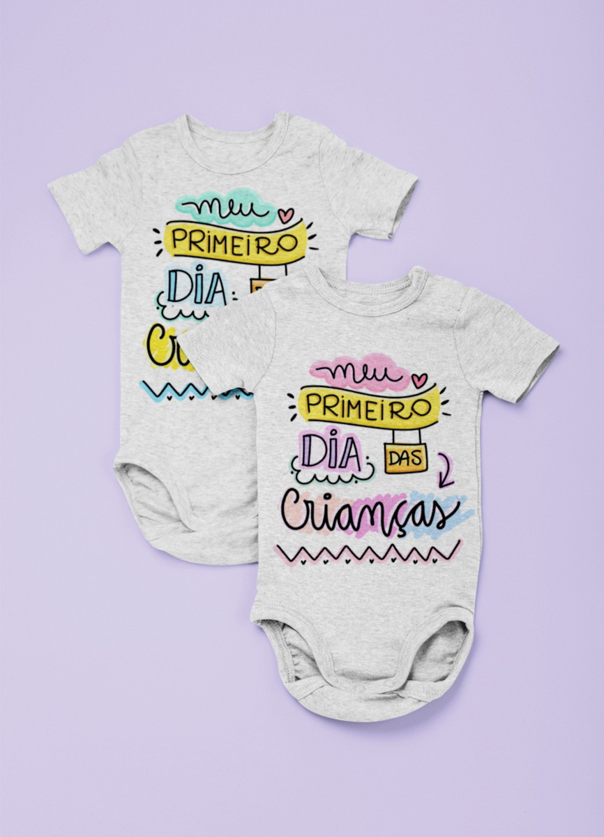 Body Meu Primeiro Dia Das Crianças Body Personalizado Meu Primeiro Dia das Crianças no Elo7 | JUJU ATELIÊ