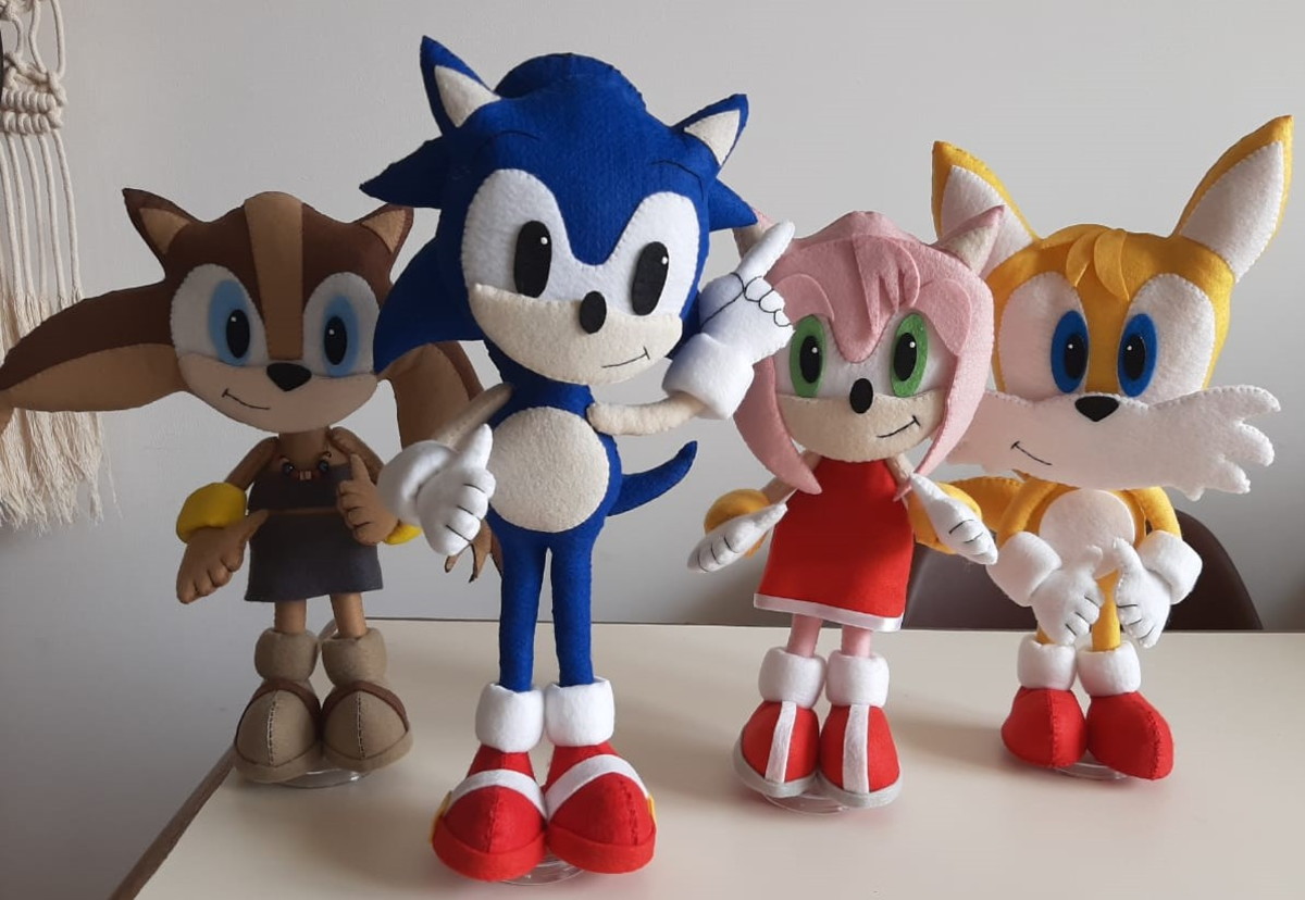 Turma Sonic Boom  Elo7 Produtos Especiais