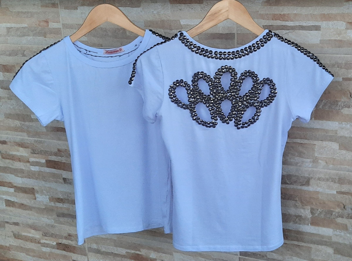 blusa bordada feminina site