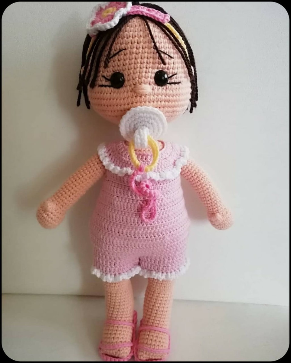 Receitas De Bonecas Amigurumi Em Portugues Gratis Boneca bebe- Amigurumi receita em português no Elo7 | Traduções