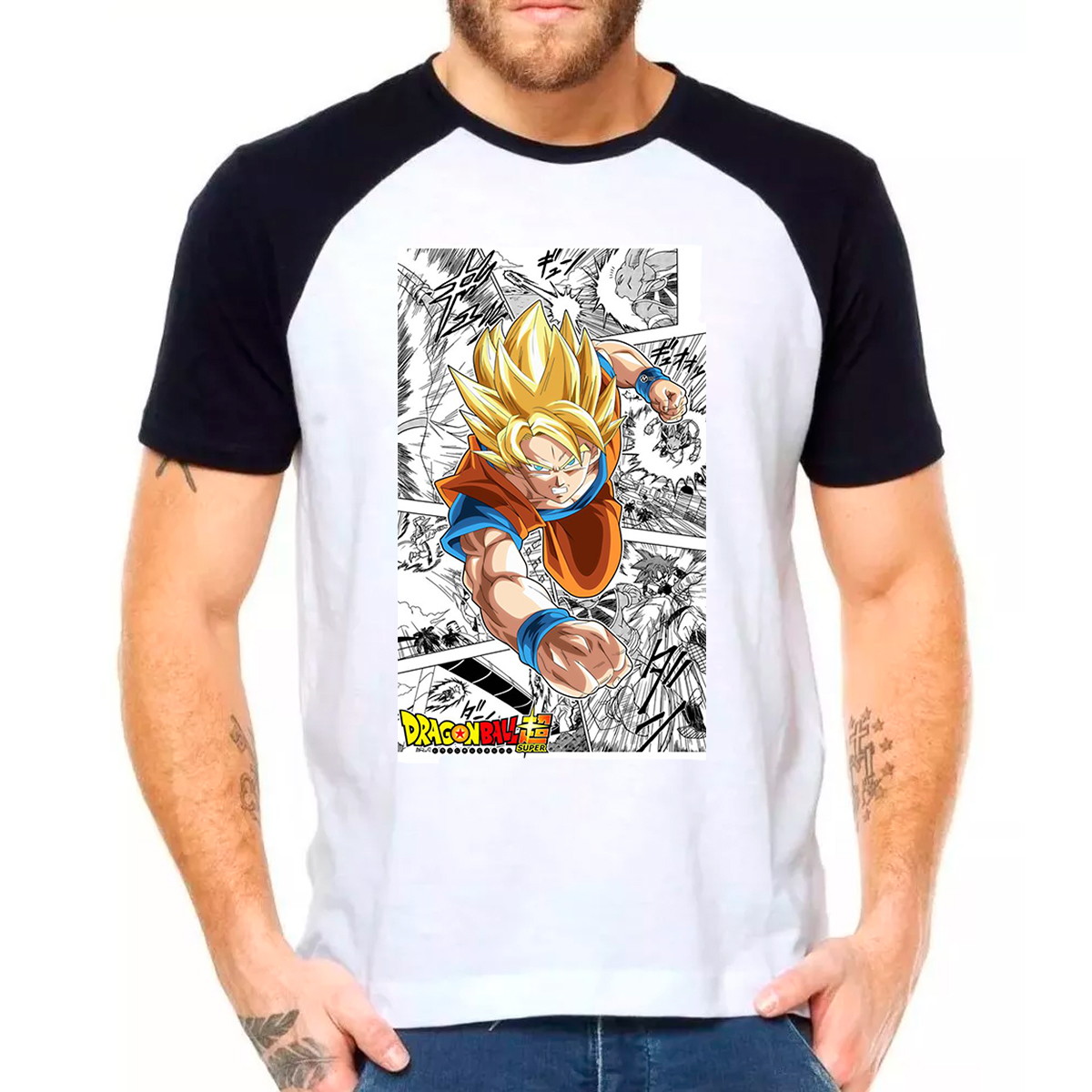 Camiseta Camisa Regata Dragon Ball Adulto Colorido Desenho