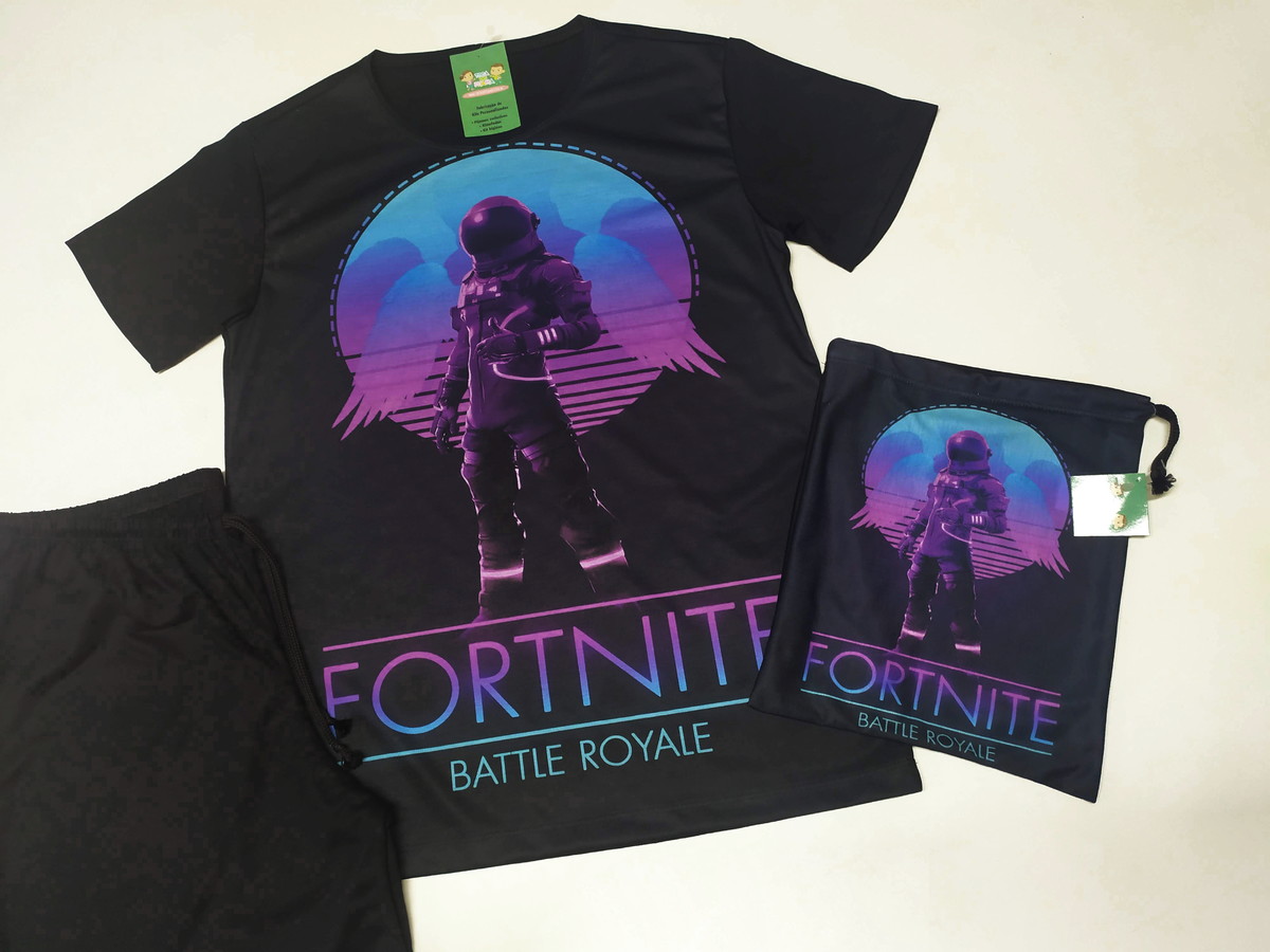 Pijama Verão Exclusivo Fortnite personalizado Elo7