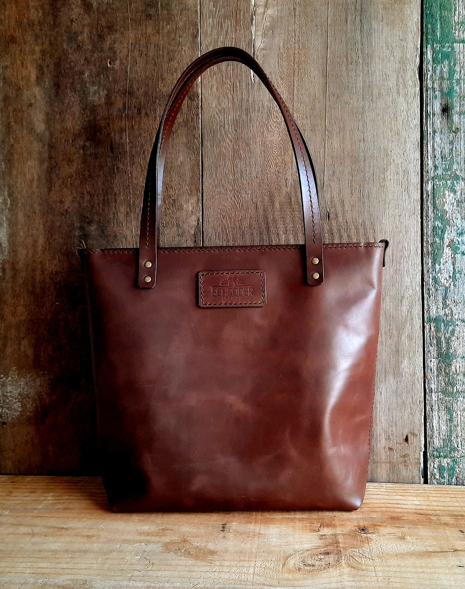 leather tote bolsa etsy