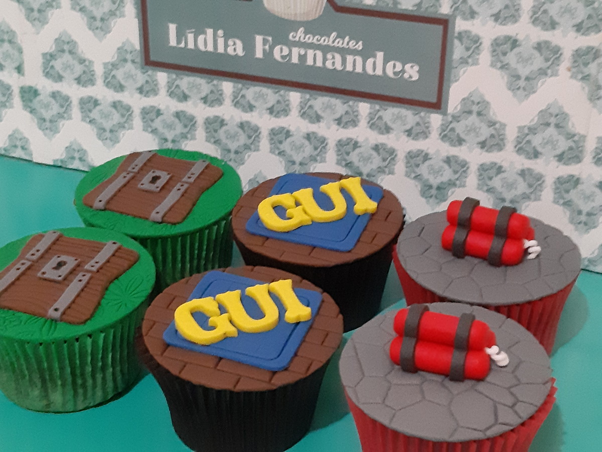 Apliques de Pasta Americana Fortnite no Elo7 Lídia Fernandes
