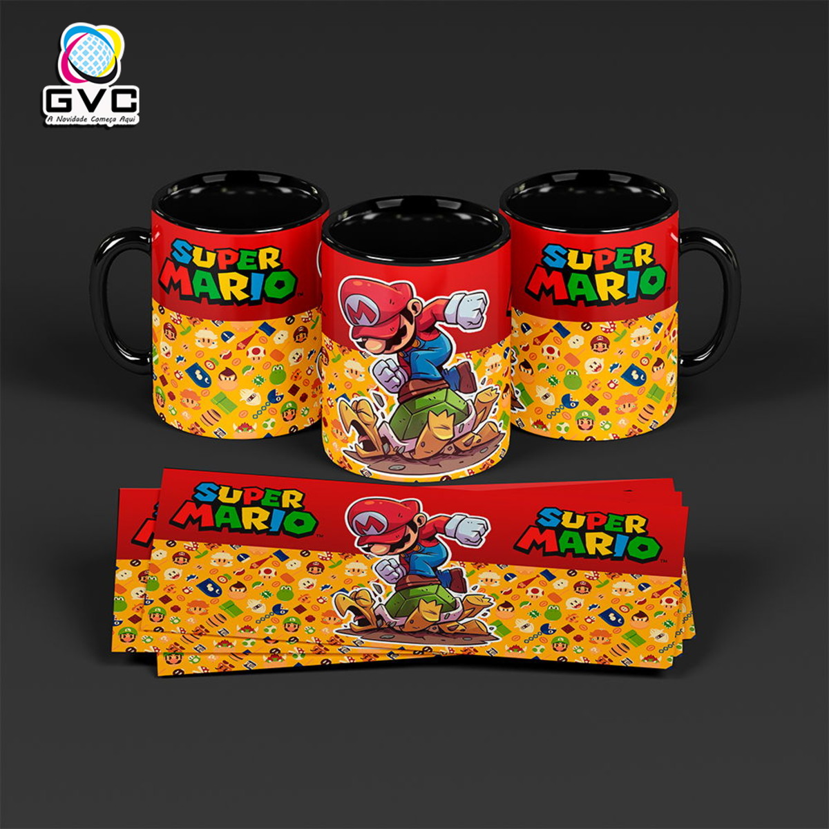 Caneca Mario Bros e Lembrancinhas Personalizadas – Personare Sublimação