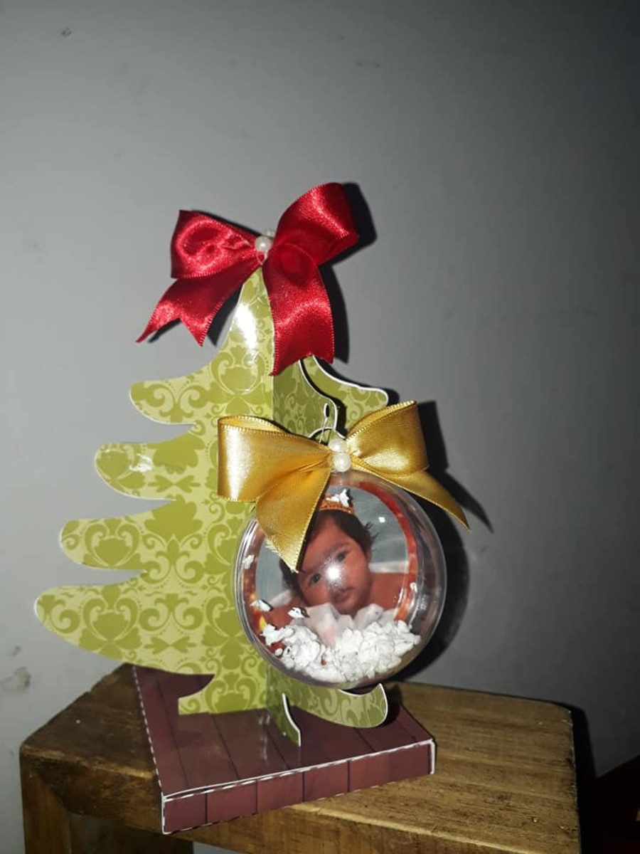 Kit arvore de natal + bolinha personalizada no Elo7 | Srta papel scrap
