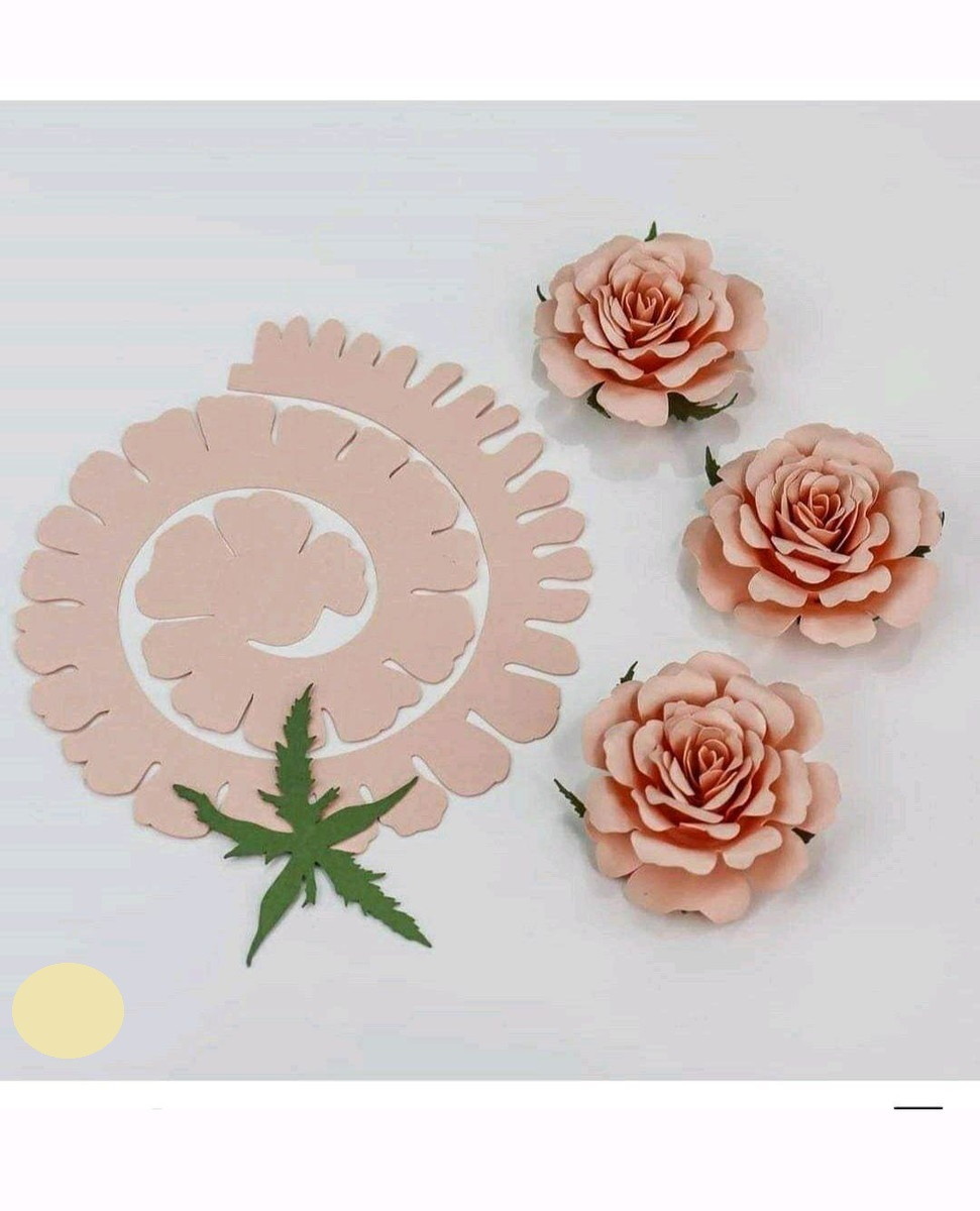 Featured image of post Silhouette Molde Flor De Papel Espiral As flores artificiais feitas por meio de artesanato s o fundamentais em diversos estilos de decora o
